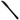 Black Plastic Knife