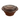 500ml Round Microwave Bowl Brown