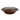 250ml Round Microwave Bowl Brown
