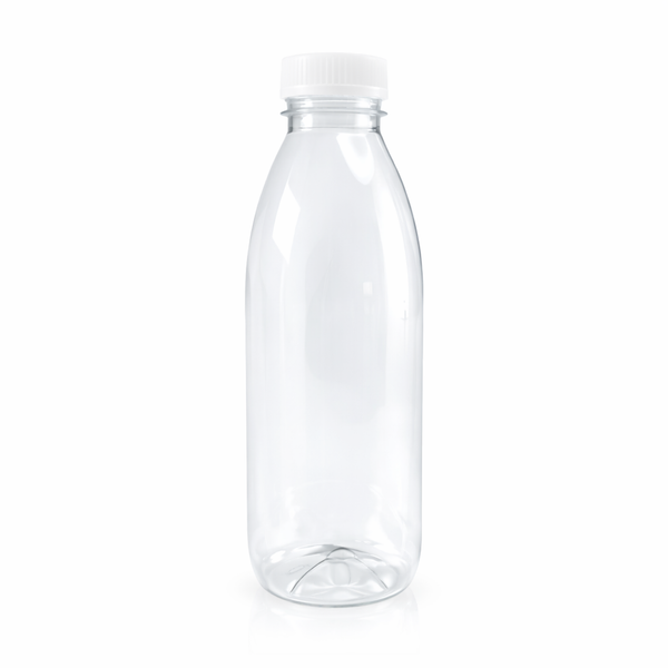 1000ml Empty Clear Plastic PET Bottle with lid