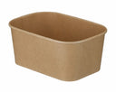 1000ml Rectangular Kraft Deli Bowl