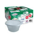 12oz Satco Plastic Round Microwave Cup with Lid