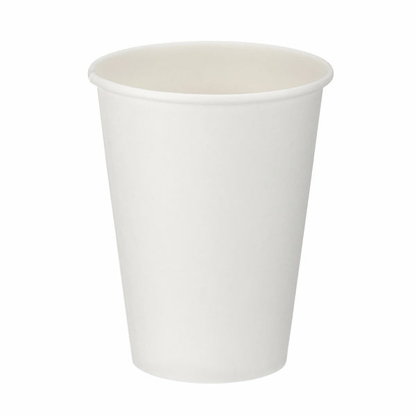 12oz Single Wall White Paper Cup