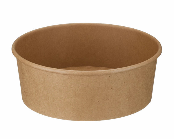 1300ml Round Kraft Deli Bowl