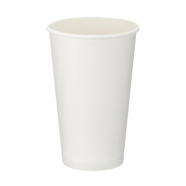 16oz Single Wall White Paper Cup