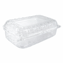 250g Clear Hinged Plastic Fruit Punnet Clamshell