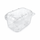 250g Clear Hinged Plastic Fruit Punnet Clamshell
