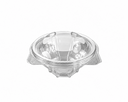 250ml Clear Hinged Salad Bowl Round