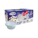 2oz Satco Plastic Sauce Cup with Lid