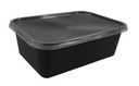 750ml Black Microwave Container