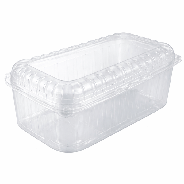500g Clear Hinged Plastic Fruit Punnet Clamshell