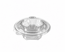 600ml Clear Hinged Salad Bowl Round