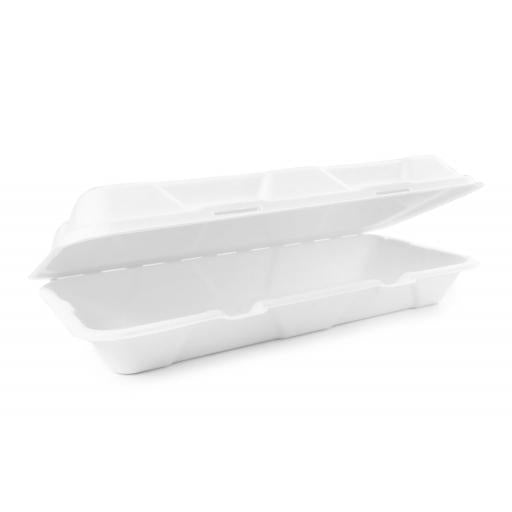 12" x 6" Bagasse Fish & Chip Box