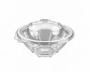 750ml Clear Hinged Salad Bowl Round