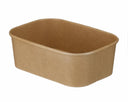 750ml Rectangular Kraft Deli Bowl