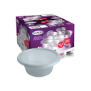 8oz Satco Round Plastic Microwave Cup with Lid