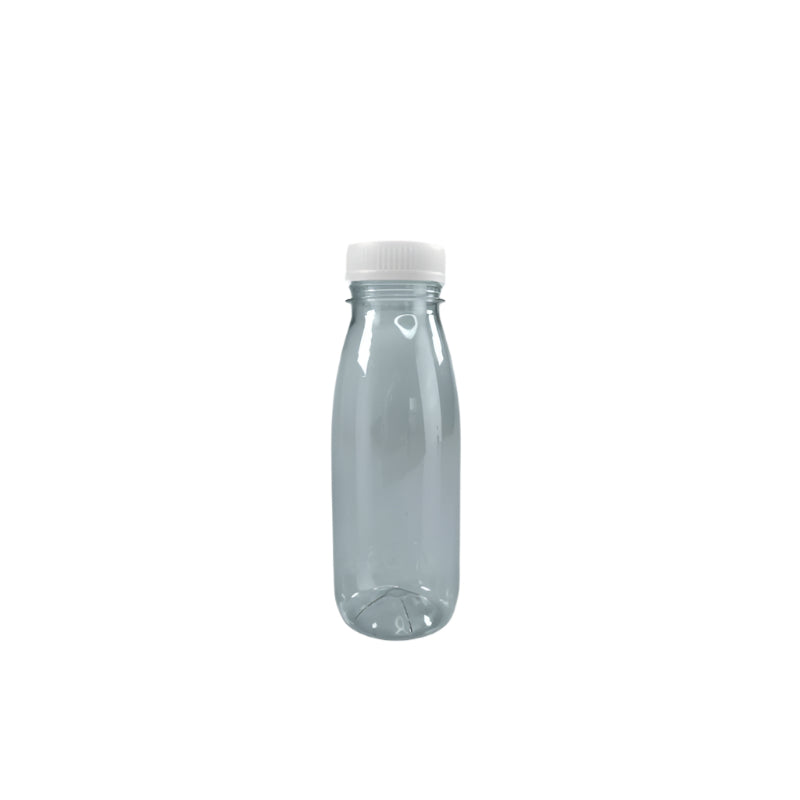 Plastic Juice Bottles & Lids (250ml) 1x226