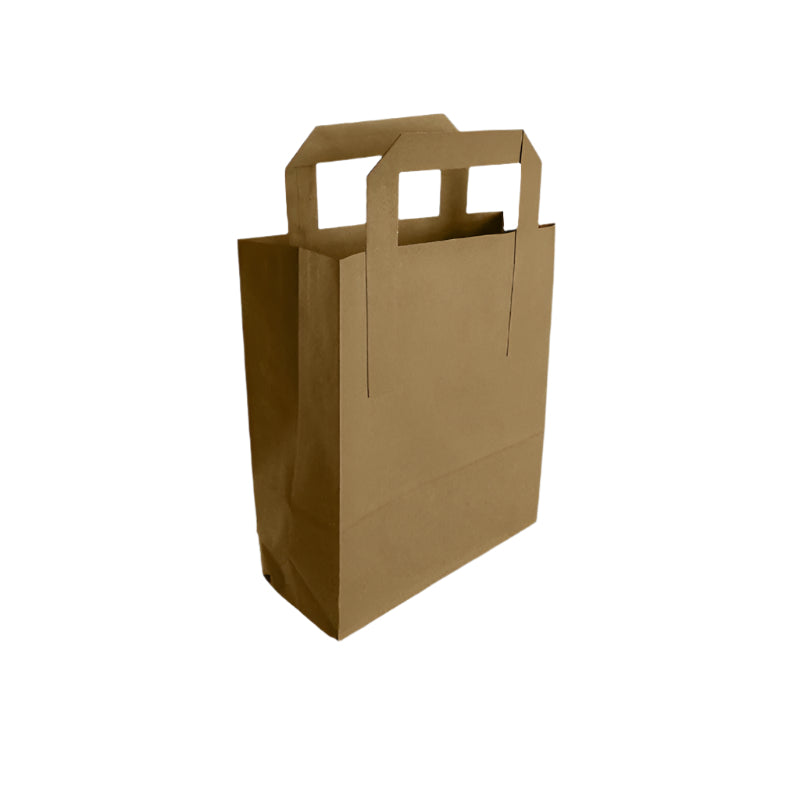 S Brown Paper Carrier Bag