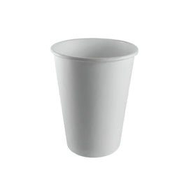 Single Wall Paper Cup White (12oz) 1x1000