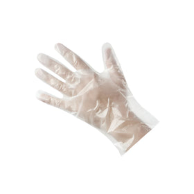 Polythene Glove (Large) Clear 1x100