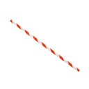 Red & White Paper Straw [6mm]