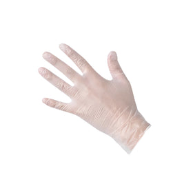 Vinyl Glove (Powder Free) Clear 1x100