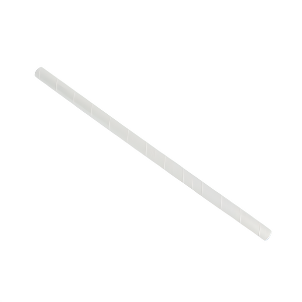 White Paper Smoothie Straw [8mm]