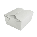 No1A Leakproof Paper Food Container White