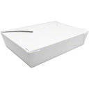 No2 Leakproof Paper Food Container White