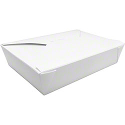 No2 Leakproof Paper Food Container White