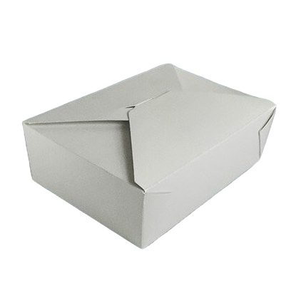 No3 Leakproof Paper Food Container White