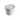 8oz White Paper Soup Container & Lid