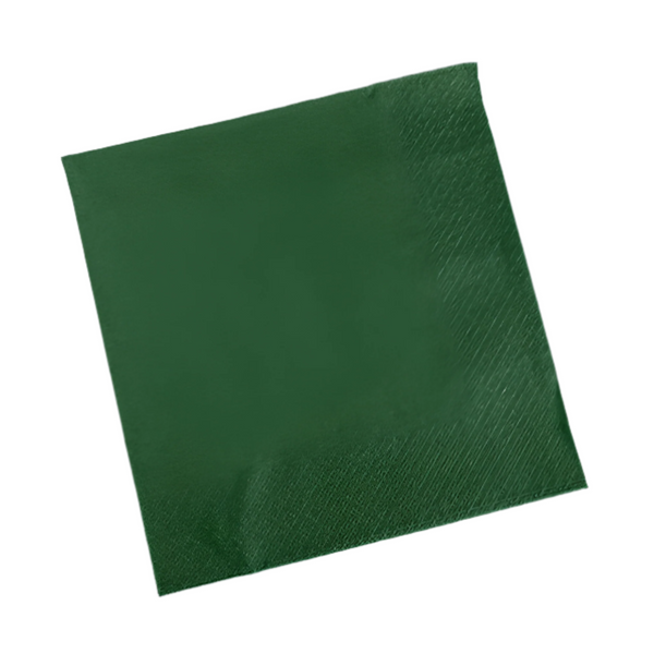 Poppies Green Napkin 33cm