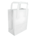 Small White Paper Carrier Bag