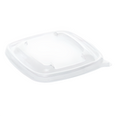 Small Square Pulp Bowl Plastic Lid