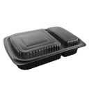750ml Microwave Container 2-Compartment