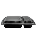 1250ml Microwave Container 2-Compartment