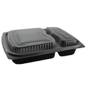 1250ml Microwave Container 2-Compartment