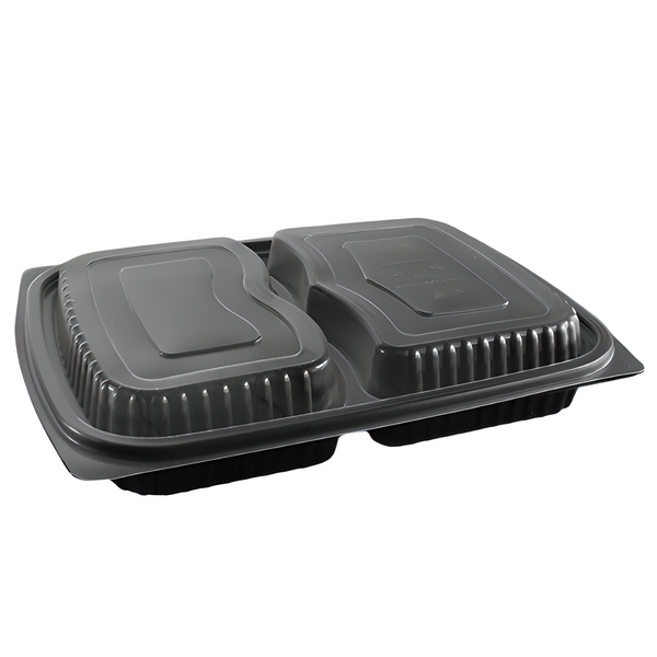 1000ml Microwave Container 2-Comp 50/50 Split