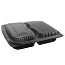 1250ml Microwave Container 2-Comp 50/50 Split