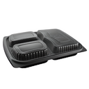 1000ml Microwave Container 3-Compartment