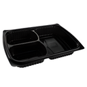 1250ml Microwave Container 3-Compartment