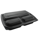 1000ml Microwave Container 3-Compartment
