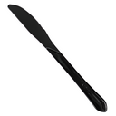Black Plastic Knife
