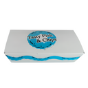 Fish & Chip Box Blue Desgin