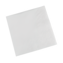 Poppies White Napkin 24cm