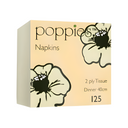 Poppies Buttermilk Napkin 40cm