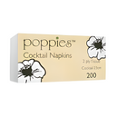 Poppies White Napkin 24cm