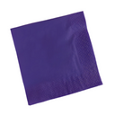Poppies Purple Napkin 33cm