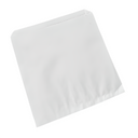 7" x 7" White Paper Food Bag